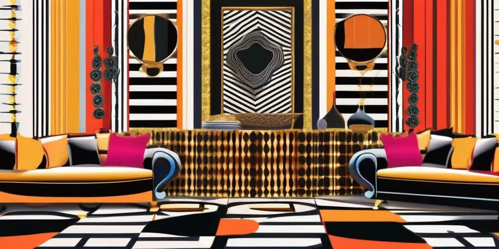 Maximalist Decor à la Kardashian: Bold Patterns and Textures in Focus