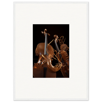 Wooden string instruments for strings opera, perfect for elegant room decoration