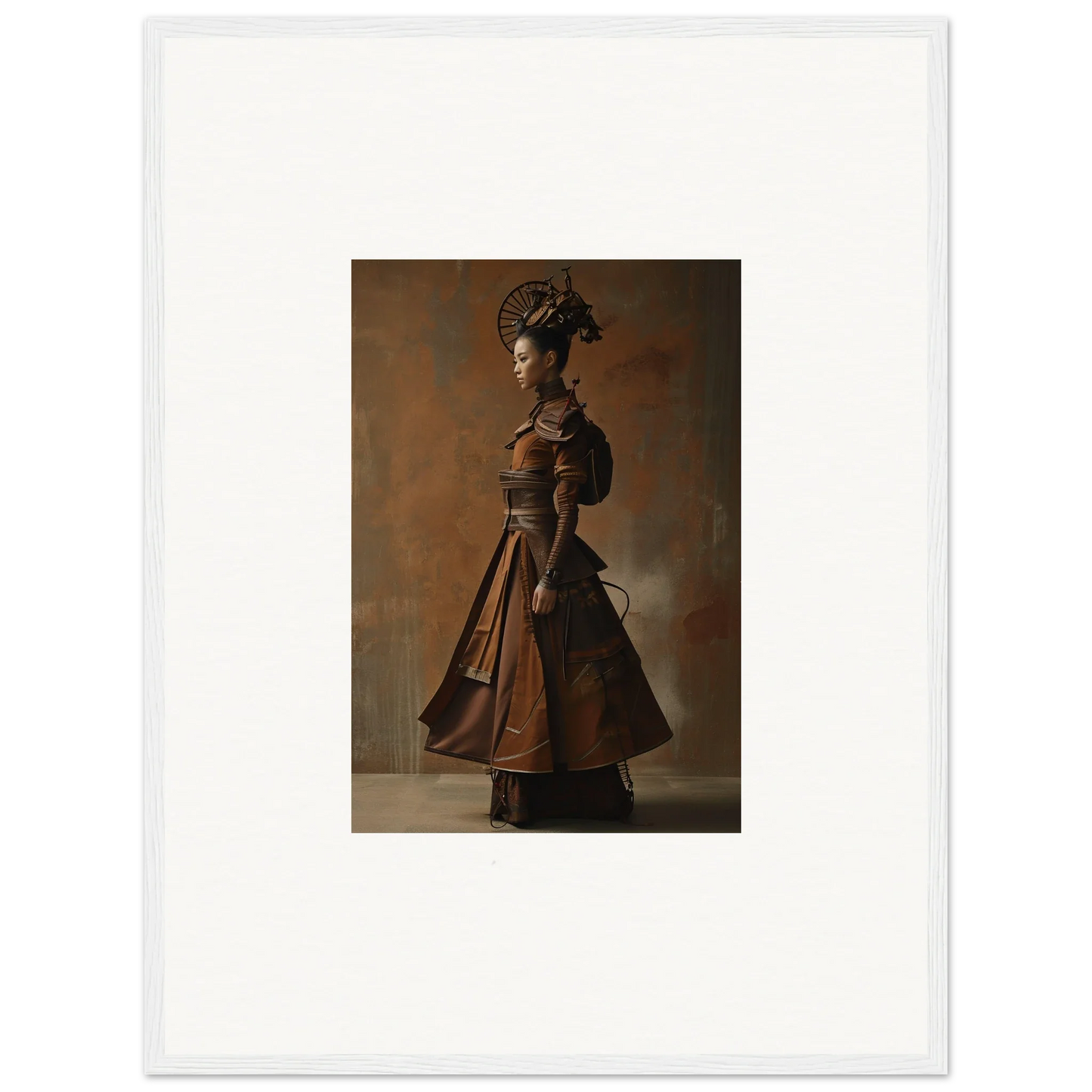 Bronze sculpture of a Victorian woman perfect for nostalgia chronicles room decoration