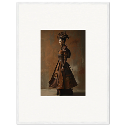 Bronze sculpture of a Victorian woman perfect for nostalgia chronicles room decoration