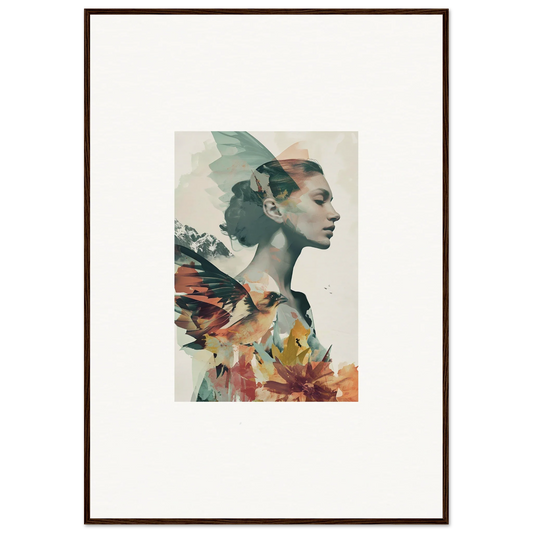 Artistic canvas print of Eclectic Reverie Blossom for unique room decoration vibes