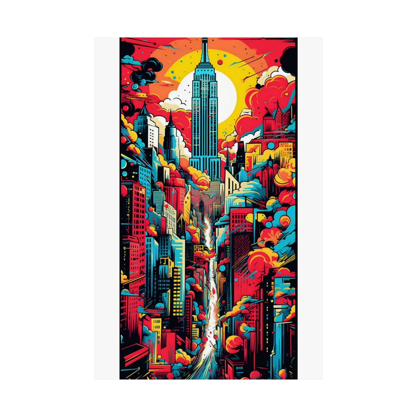 A373 - vertical future™ lux matte poster collection