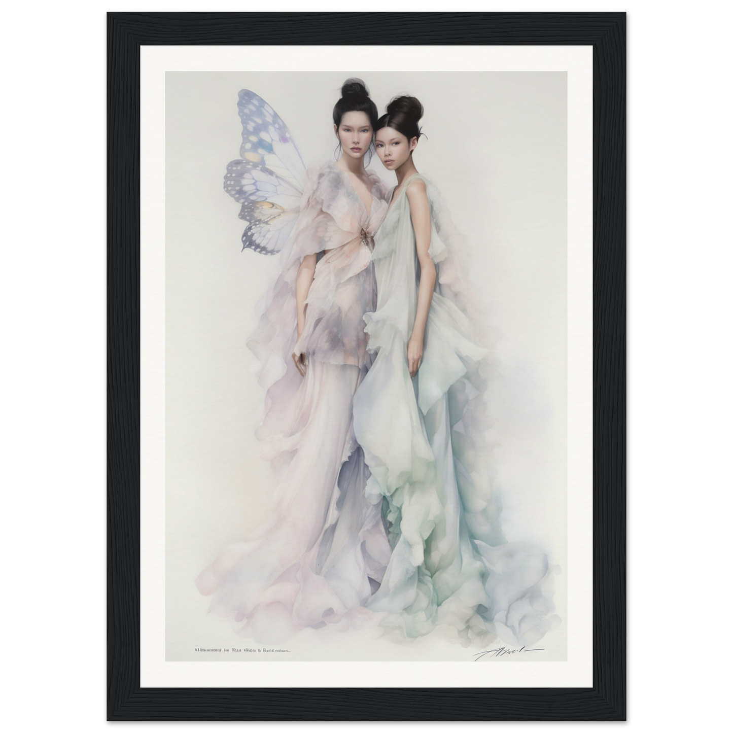 A framed print of Fashionable Faces The Oracle Windows™ Collection, ideal as a high quality poster for my wall.