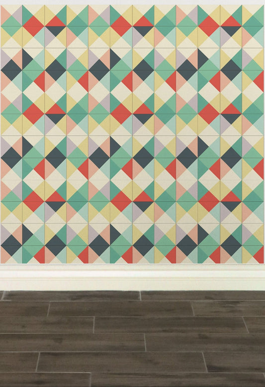 Geometric a1 - peel and stick wallpaper