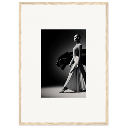 Dancers and time a3 - framed poster - 50x70 cm / 20x28″ /
