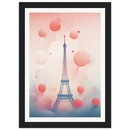 The eiff tower paris france art print