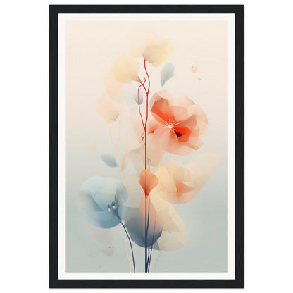 Transform your space with a framed Flowers Abstract Geometry E The Oracle Windows™ Collection poster for my wall.