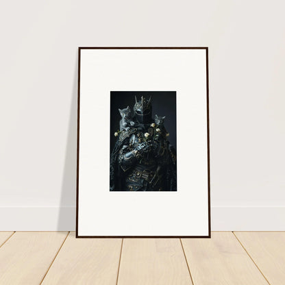 Framed wall art featuring a dark still life, perfect for stylish room decor