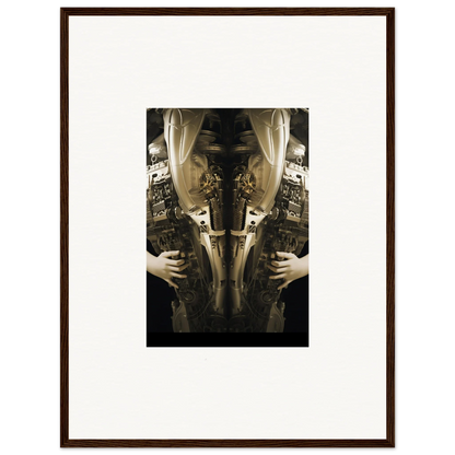 Framed wall art of person in ornate clothing reflects elegance quandary for stylish room decor