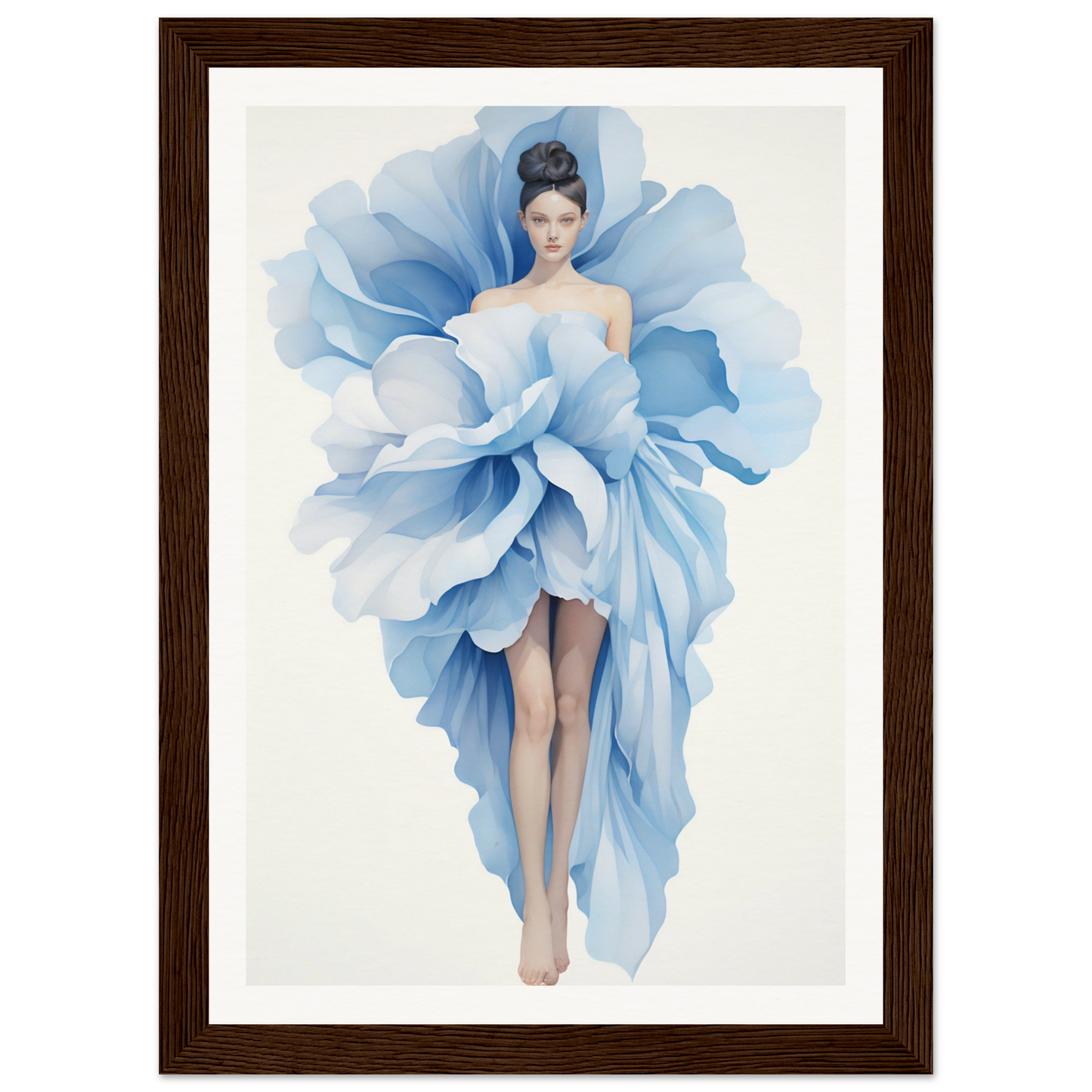 Blue glam the oracle windows™ collection - a4 21x29.7 cm /