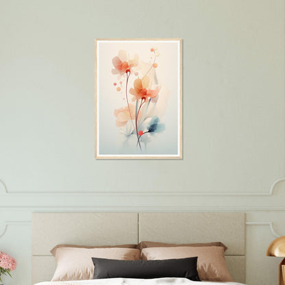 Transform your space with a Flowers Abstract Geometry C The Oracle Windows™ Collection wall art poster for my wall featuring flowers.