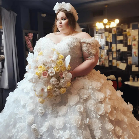Designer plus size wedding gowns: the most iconic