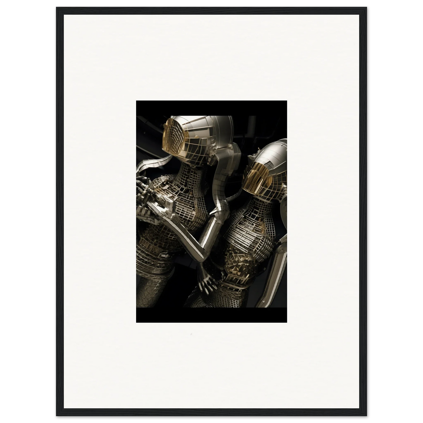 Medieval suit of armor showcasing intricate metalwork for Alloy Dreams room decor