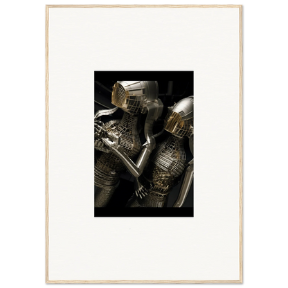 Medieval suit of armor showcasing intricate metalwork for stunning room decor and Alloy Dreams