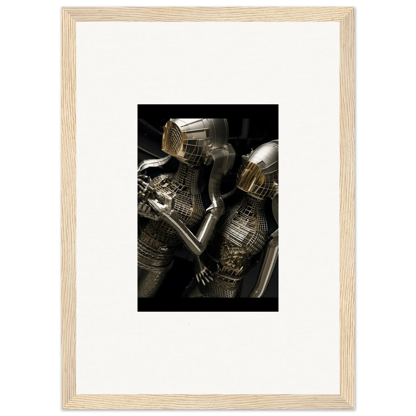 Medieval suit of armor with intricate metalwork, perfect for Room Decor and Alloy Dreams