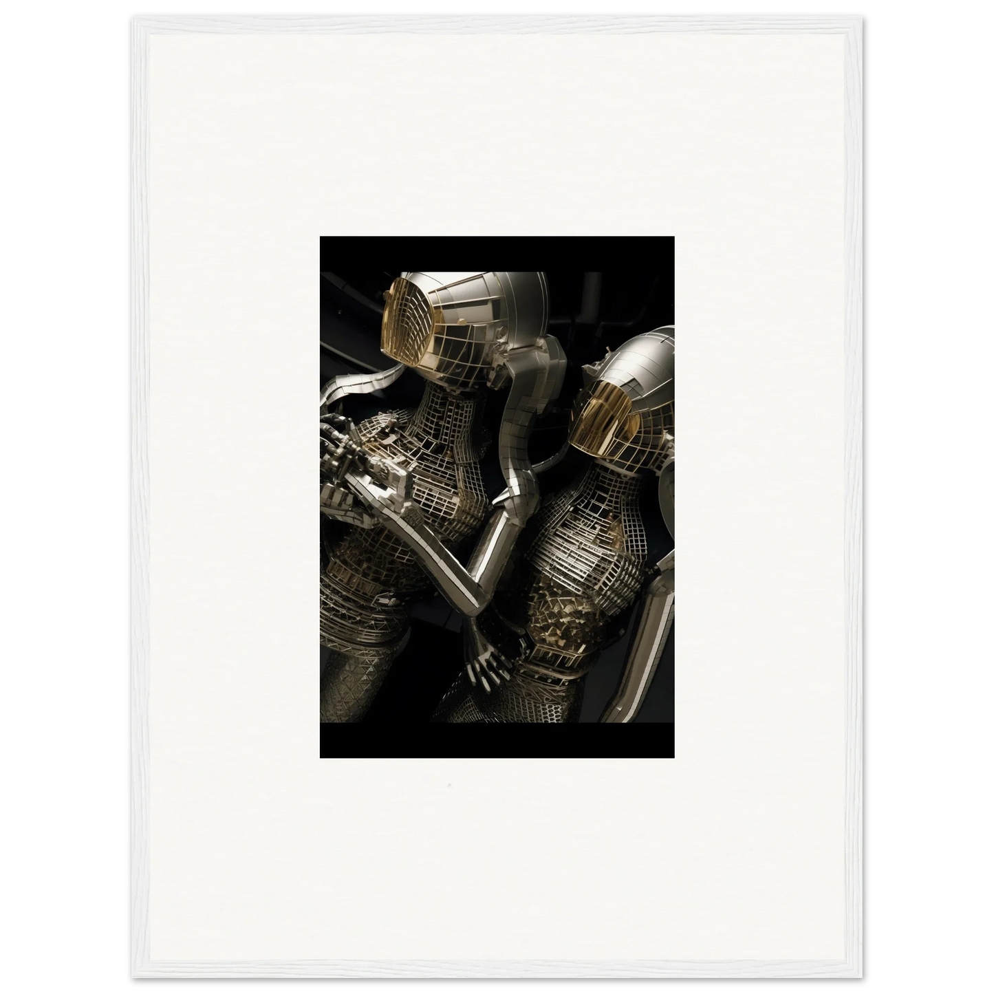 Medieval suits of armor with intricate metalwork for stunning alloy dreams room decor