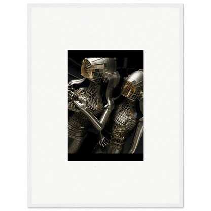 Medieval suits of armor with intricate metalwork for stunning alloy dreams room decor