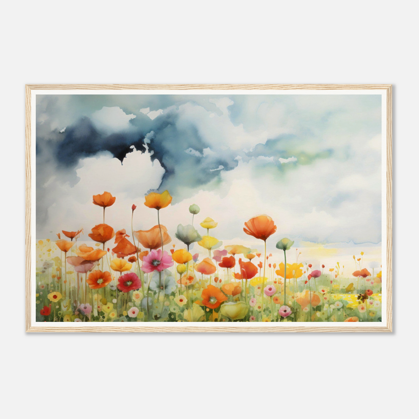 Flowery Heaven B The Oracle Windows™ Collection - framed art print that is guaranteed to transform your space.