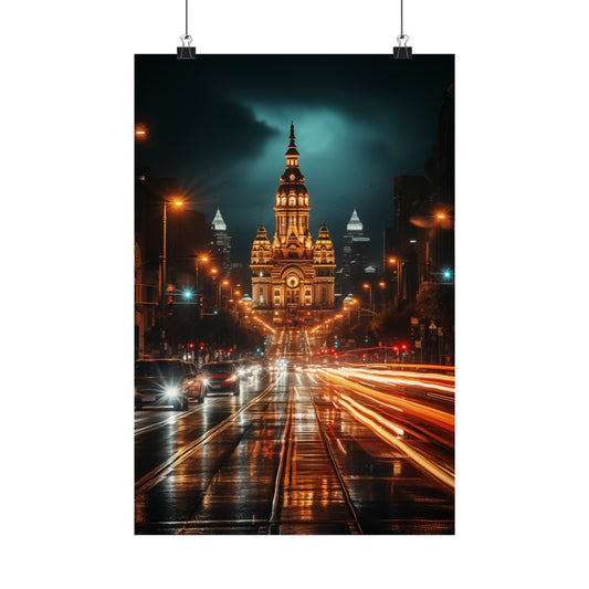A8 - vertical future™ lux matte poster collection - 12″ x