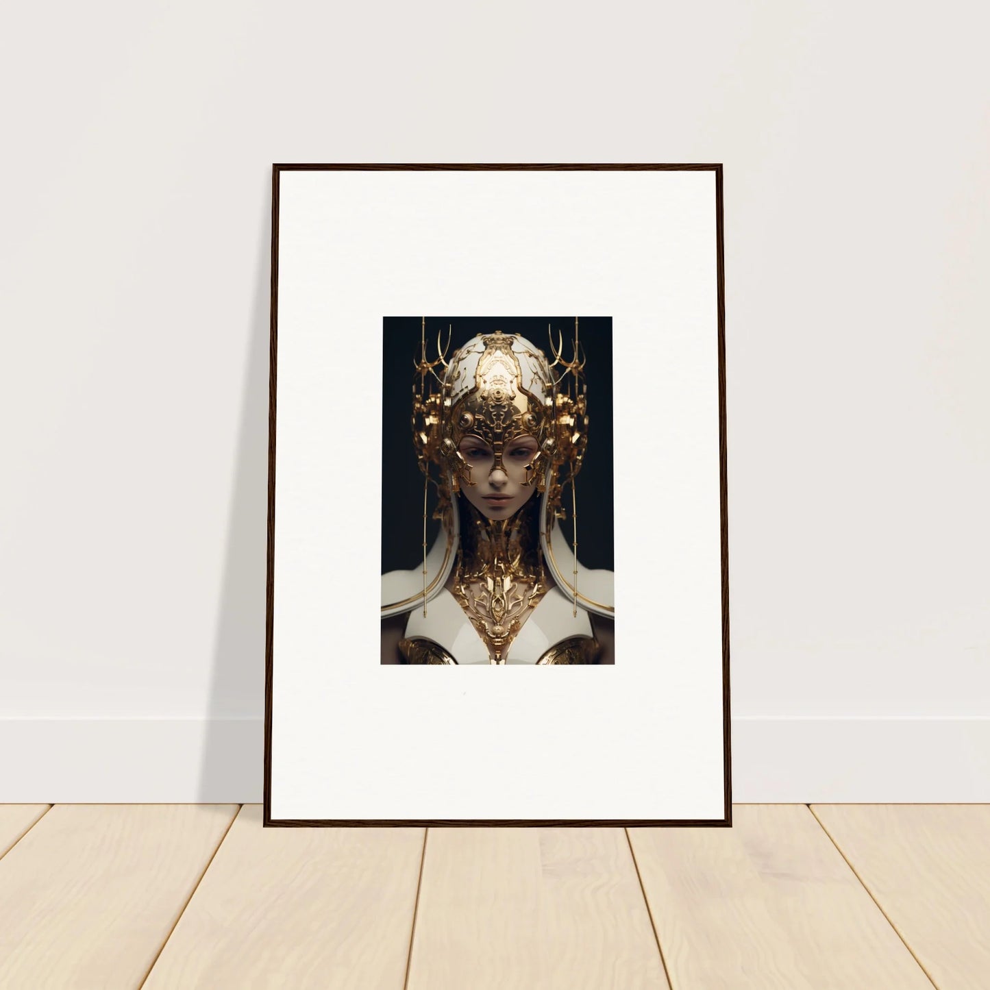 Framed canvas print of an Ethereal Sovereign for stunning room decoration