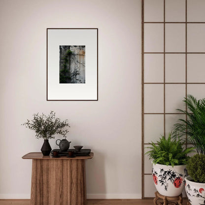 Framed abstract canvas print of Urban Tango for stylish room decoration